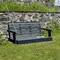 Highwood Usa 4ft Weatherly Porch Swing Outdoor Furniture for Patio, Backyard, Garden AD-PORW2-FBE - alternate 3